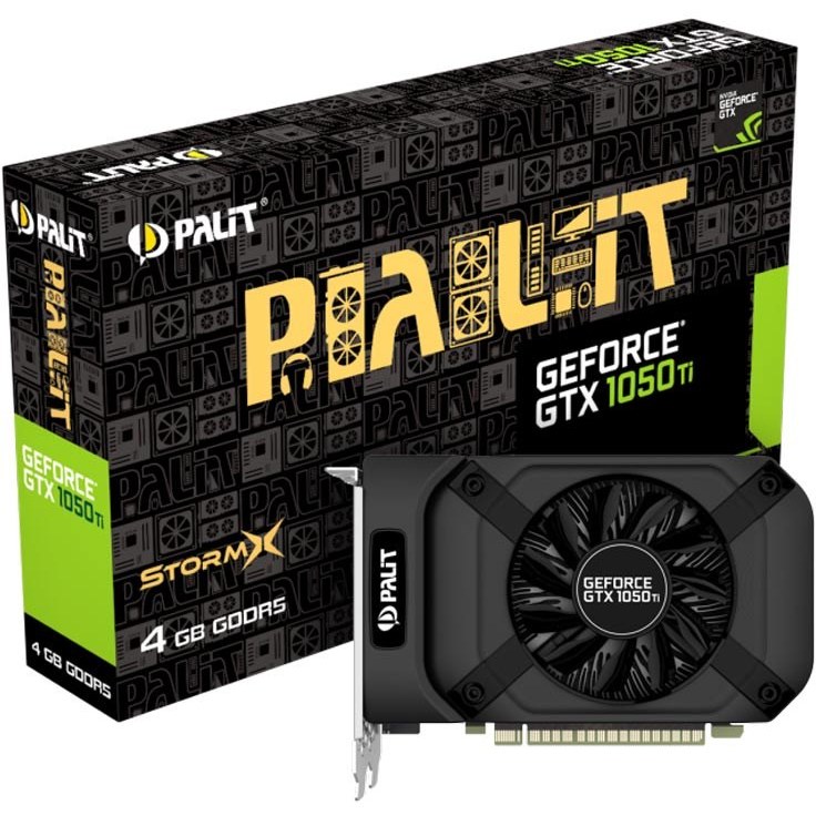 کارت گرافیک مدل: PALIT STORMX GTX-1050TI 4GB DDR5