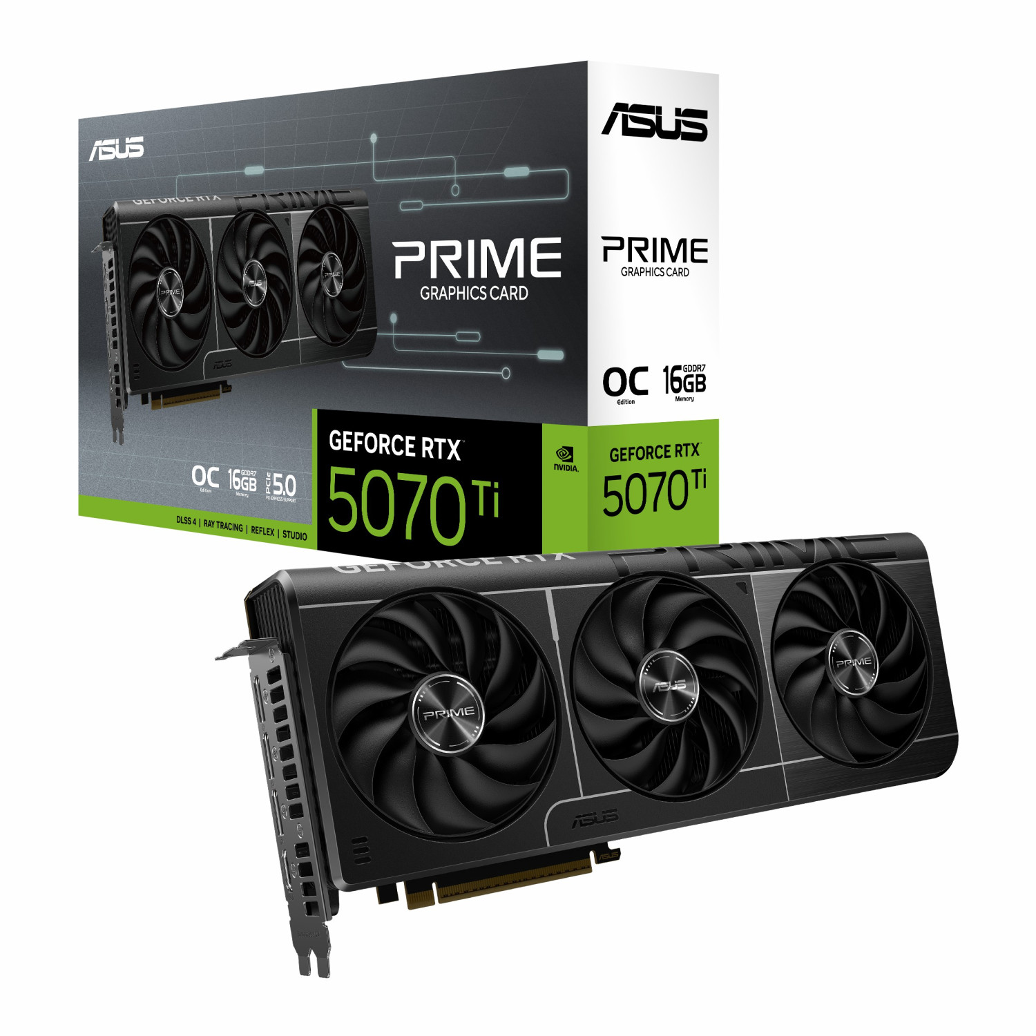کارت گرافیک مدل: ASUS PRIME RTX-5070TI-OC-16GB
