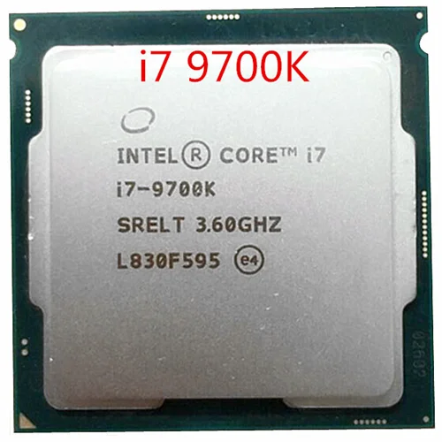 پردازنده اینتل بدون جعبه مدل : CORE i7-9700K Coffee Lake
